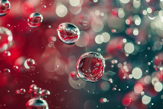Bubbles in liquid