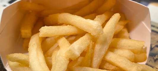 French fries, potato chips are fast food.