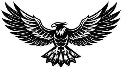 Eagle flying and svg file