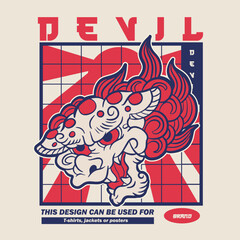 Japanese foo dog vector art