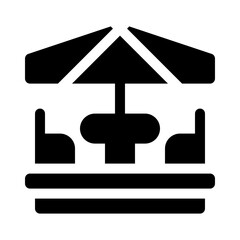 terrace glyph icon