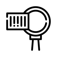 barcode line icon