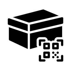 parcel glyph icon