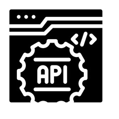 api glyph icon