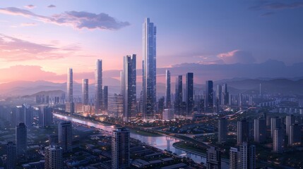 The Glorious Beauty of Future City - The Technological and Aesthetic Design of Shenzhen's High-Rise Buildings