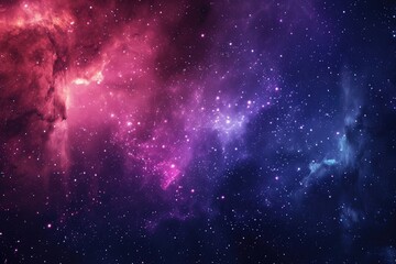 Vibrant colors of the cosmos at night