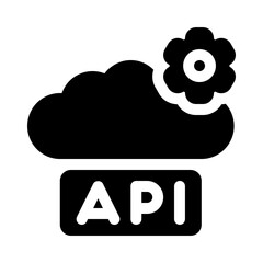 api glyph icon