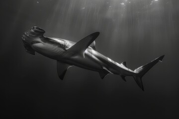 sleek hammerhead shark