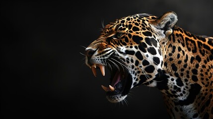 A majestic jaguar resting in the wild - Powered by Adobe