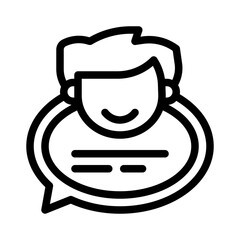 feedback line icon