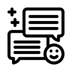 customer satisfaction line icon