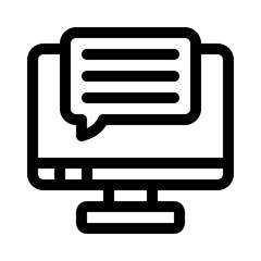 feedback line icon