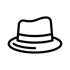 hat line icon