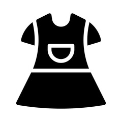 dress glyph icon