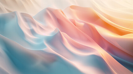 Obraz premium Abstract Gradient Waves 
