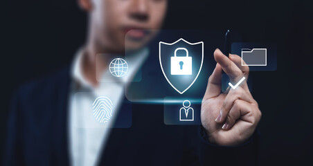 Digital Security and Verification of Business Person Using Smartphone to Verify System Access and...