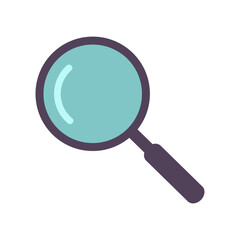 magnifying glass icon design vector template