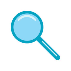 magnifying glass icon design vector template