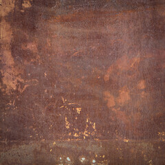 Red Rusty Steel Texture Background