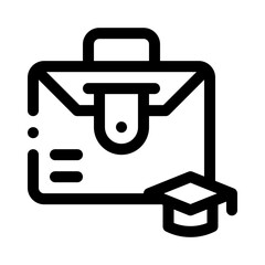 internship line icon