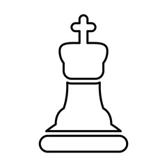 Chess, Strategy Icon Line Vector graphics