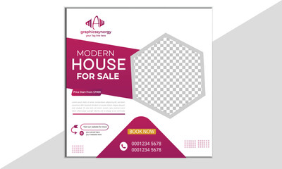 Real Estate Social media Post Design