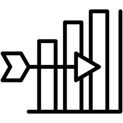 target market line icon