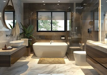 Modern Bathroom Interior