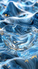 3D Rendering of a Crystal Glass Bowl