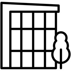 building line icon