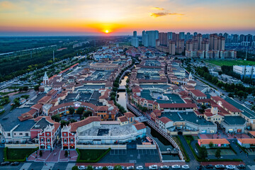 Tianjin Wuqing Florence architecture landscape