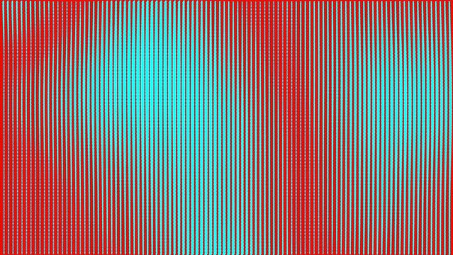 Seamless red blue zippy stripe curl background loop. Waving bright looped colorful creative.