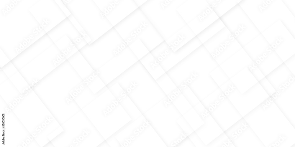 Poster abstract geometric white light background. modern and creative design. seamless abstract technology 