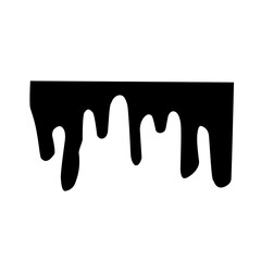 black dripping liquid