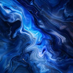 Fototapeta premium abstract blue background wave