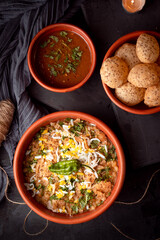 Asian spicy food on the table