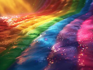 Obraz na płótnie Canvas colorful rainbow background