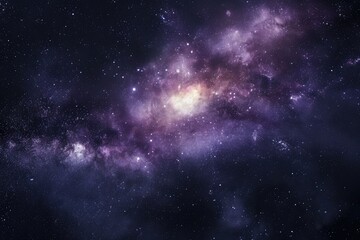 Fototapeta premium Beautiful galaxy background with vibrant colors