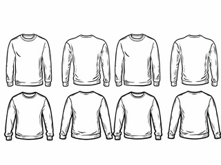 illustration of t shirts