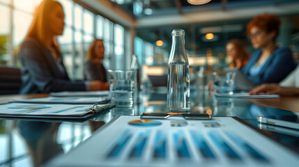 A sales team mastering time management for peak sales performance in a realistic training session