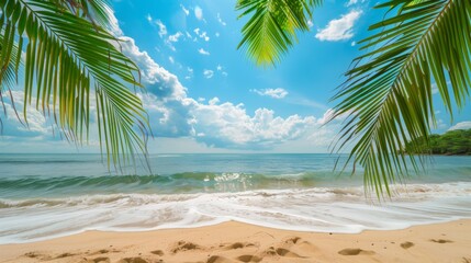 A Serene Tropical Beach Getaway