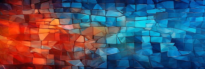 An abstract background with a mosaic texture.