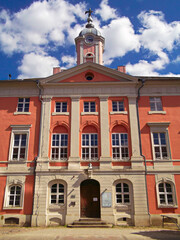 Historisches Barock Rathaus aus dem 17ten Jahrhundert 