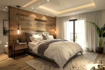 Modern Minimalist Bedroom Interior Design
