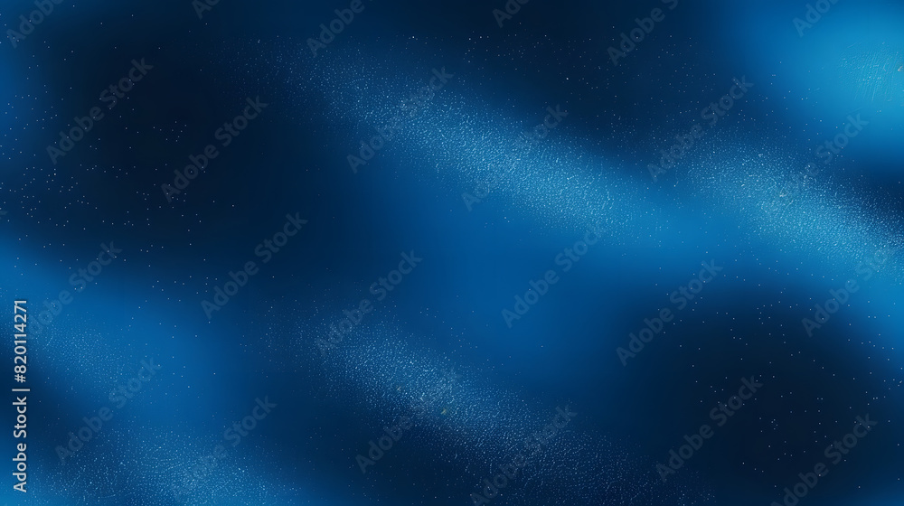 Poster deep blue grainy gradient background noise texture effect abstract poster backdrop design ai