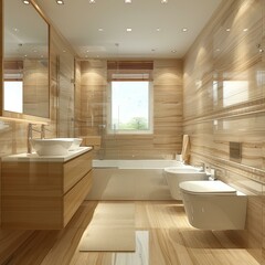 Luxurious Modern Bathroom Interior Design