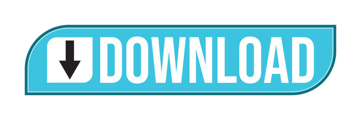 Download button vector. Download icon eps10