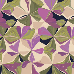 Fototapeta premium Watercolor brush swirl abstract pattern
