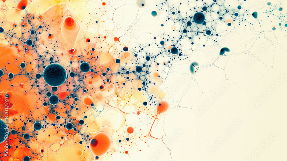 Aufkleber abstract fractal background a computer-generated 2d illustration, texture