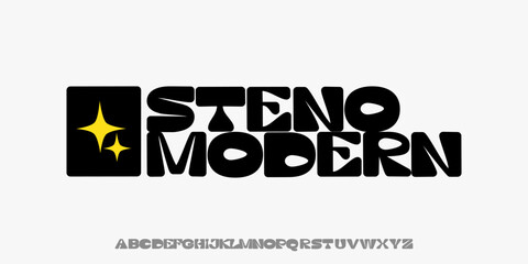 Abstract, creative modern stylish calligraphy letter logo design, font for brand, urban, fashion and funny. Vector illustration